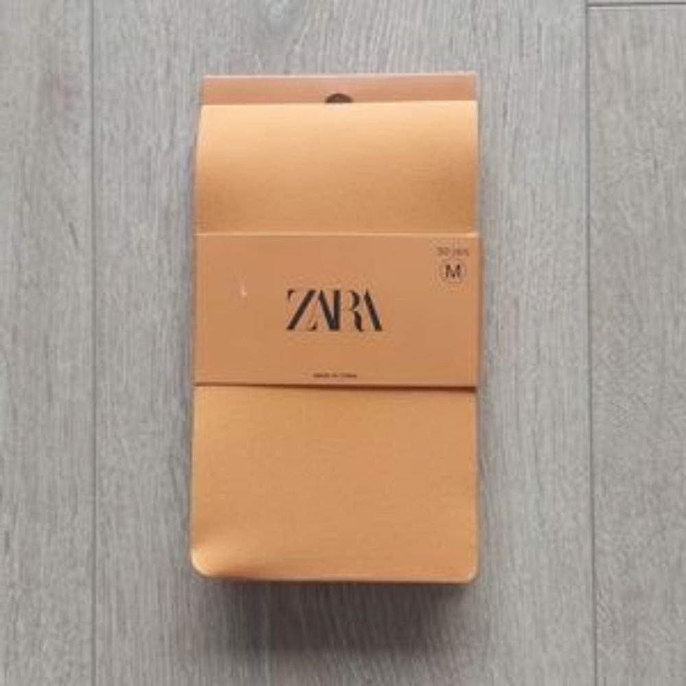 Zara - 1 Pair of Orange Tights